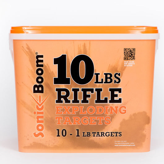 1 lb Exploding Rifle Target - 10 Pack