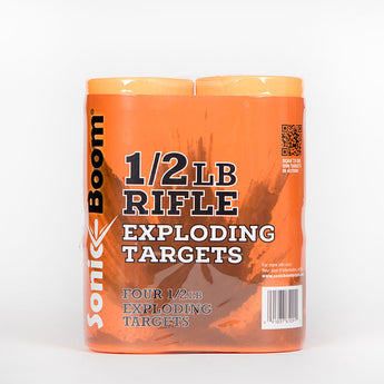 1/2 lb Exploding Rifle Target - 4 Pack